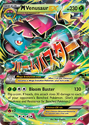 M Venusaur-EX Generations Card List