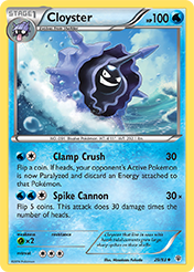 Cloyster Generations Card List