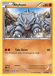 Rhyhorn Generations Pokemon Card