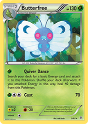 Butterfree Generations Pokemon Card