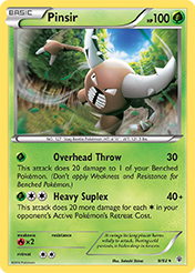 Pinsir Generations Card List