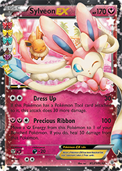 Sylveon-EX Generations Pokemon Card
