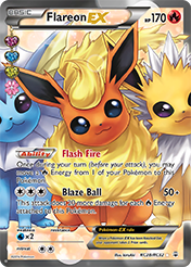 Flareon-EX Generations Pokemon Card