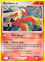 Blaziken Great Encounters Card List