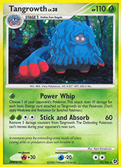 Tangrowth Great Encounters Card List