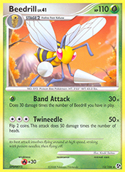 Beedrill Great Encounters Pokemon Card