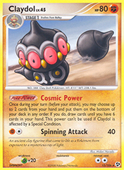 Claydol Great Encounters Card List