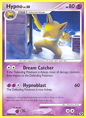 Hypno Great Encounters Pokemon Card