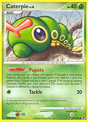 Caterpie Great Encounters Pokemon Card