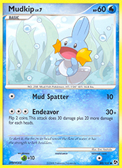 Mudkip Great Encounters Pokemon Card
