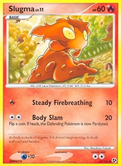 Slugma Great Encounters Pokemon Card