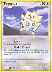 Togepi Great Encounters Pokemon Card