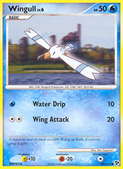 Wingull Great Encounters Pokemon Card