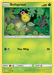 Bellsprout Guardians Rising Pokemon Card