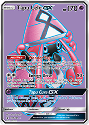 Tapu Lele-GX Guardians Rising Pokemon Card