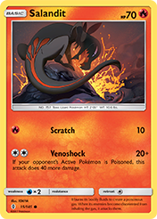 Salandit Guardians Rising Card List