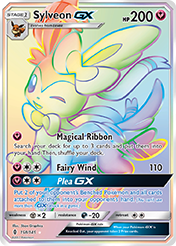 Card image - Sylveon-GX - 158 from Guardians Rising