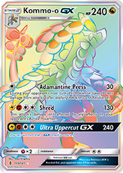 Card image - Kommo-o-GX - 159 from Guardians Rising