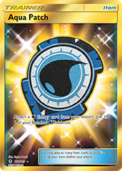 Aqua Patch Guardians Rising Pokemon Card