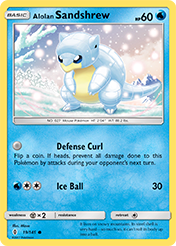 Alolan Sandshrew Guardians Rising Card List