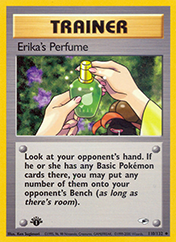 Erika's Perfume Gym Heroes Pokemon Card