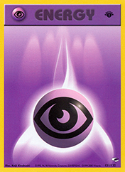 Psychic Energy Gym Heroes Pokemon Card