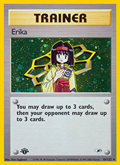 Erika Gym Heroes Card List