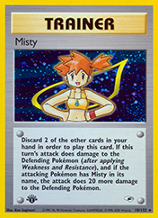 Misty Gym Heroes Card List