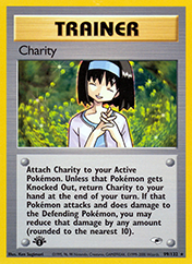 Charity Gym Heroes Pokemon Card