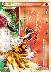 Ho-Oh LEGEND HeartGold & SoulSilver Pokemon Card