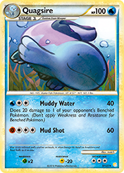 Quagsire HeartGold & SoulSilver Card List