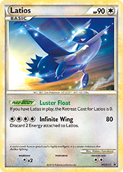 Latios HGSS Black Star Promos Card List