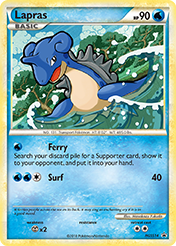 Lapras HGSS Black Star Promos Card List