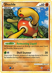 Shuckle HGSS Black Star Promos Card List