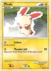 Plusle HGSS Black Star Promos Card List