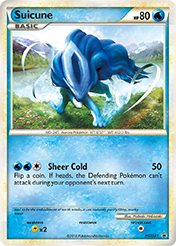 Suicune HGSS Black Star Promos Pokemon Card