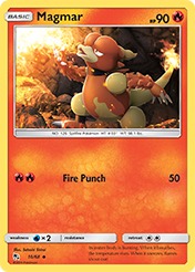 Magmar Hidden Fates Card List