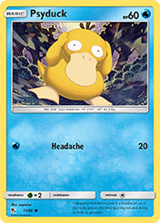 Psyduck Hidden Fates Card List