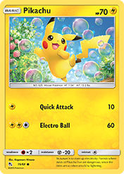 Pikachu Hidden Fates Card List