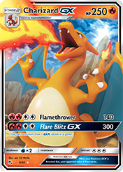 Card image - Charizard-GX - 9 from Hidden Fates