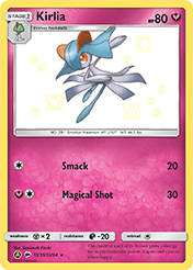 Kirlia Hidden Fates Pokemon Card