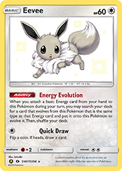Eevee Hidden Fates Pokemon Card