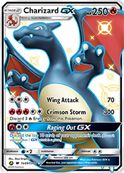 Card image - Charizard-GX - SV49 from Hidden Fates