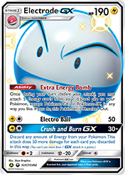 Electrode-GX Hidden Fates Pokemon Card