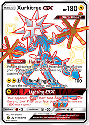 Xurkitree-GX Hidden Fates Pokemon Card