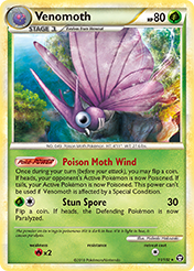 Venomoth HS-Triumphant Card List