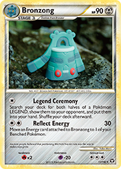 Bronzong HS-Triumphant Pokemon Card