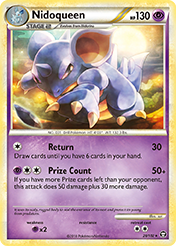 Nidoqueen HS-Triumphant Pokemon Card