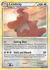 Lickilicky HS-Triumphant Pokemon Card
