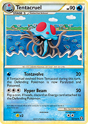 Tentacruel HS-Triumphant Pokemon Card